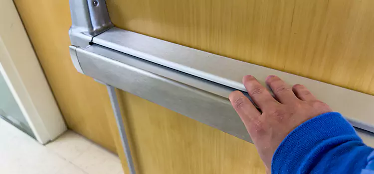 Installing a Push Bar on a Door Sapulpa